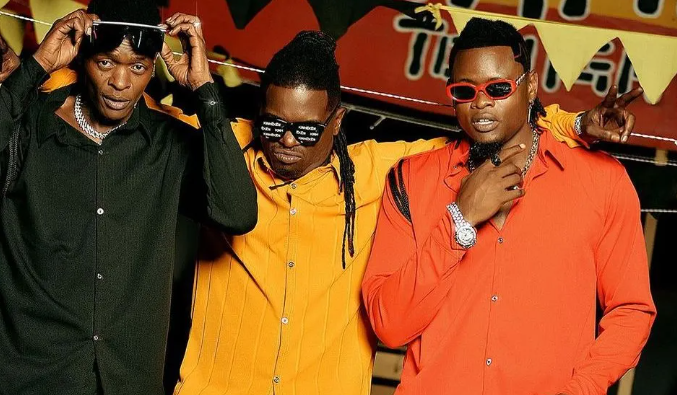 "Mayanja Brothers Live in Concert" is announced by Jose Chameleon.